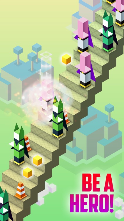 Stair Heroes . Mini Super Hero Survival Game For Free screenshot-3