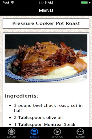 What Mom Never Told You About Pressure Cooker Recipes screenshot 2