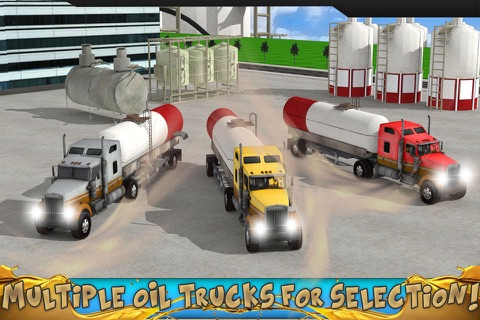 Oil Transportation Truck Simulator 2016 screenshot 2