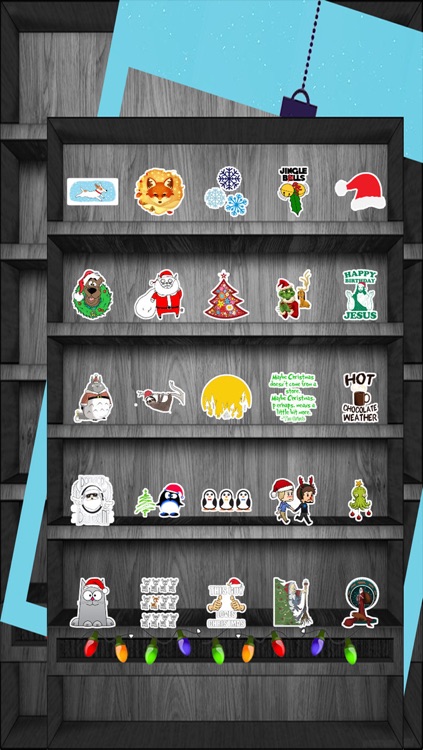 Christmas & Winter Holiday Stickers Pro !
