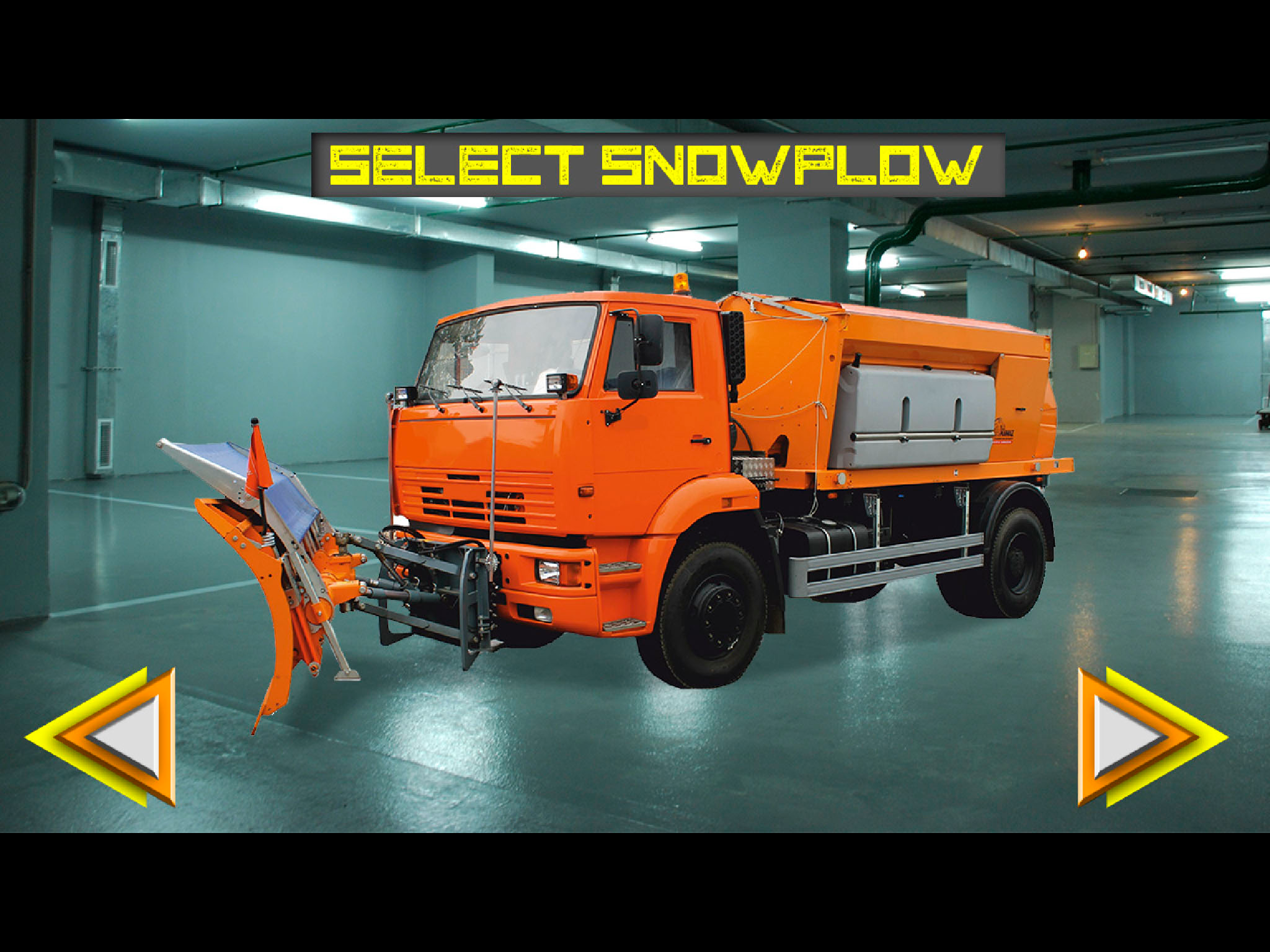 Drive Snowplow in City screenshot 5