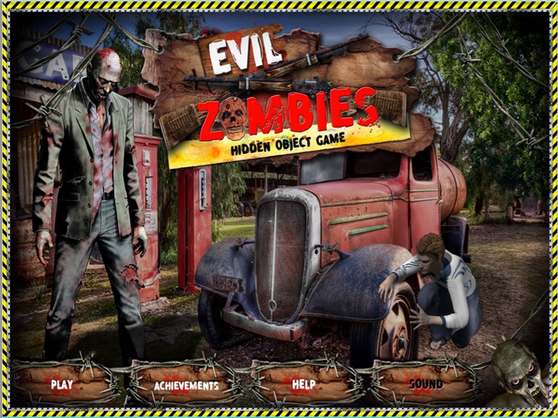 Evil Zombies Hidden Object screenshot 7