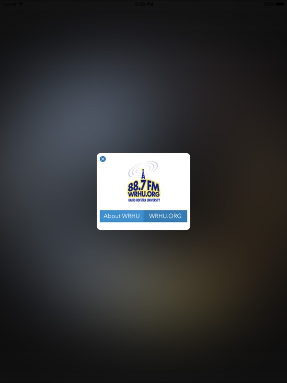 WRHU iPad screenshot 3 - Music app