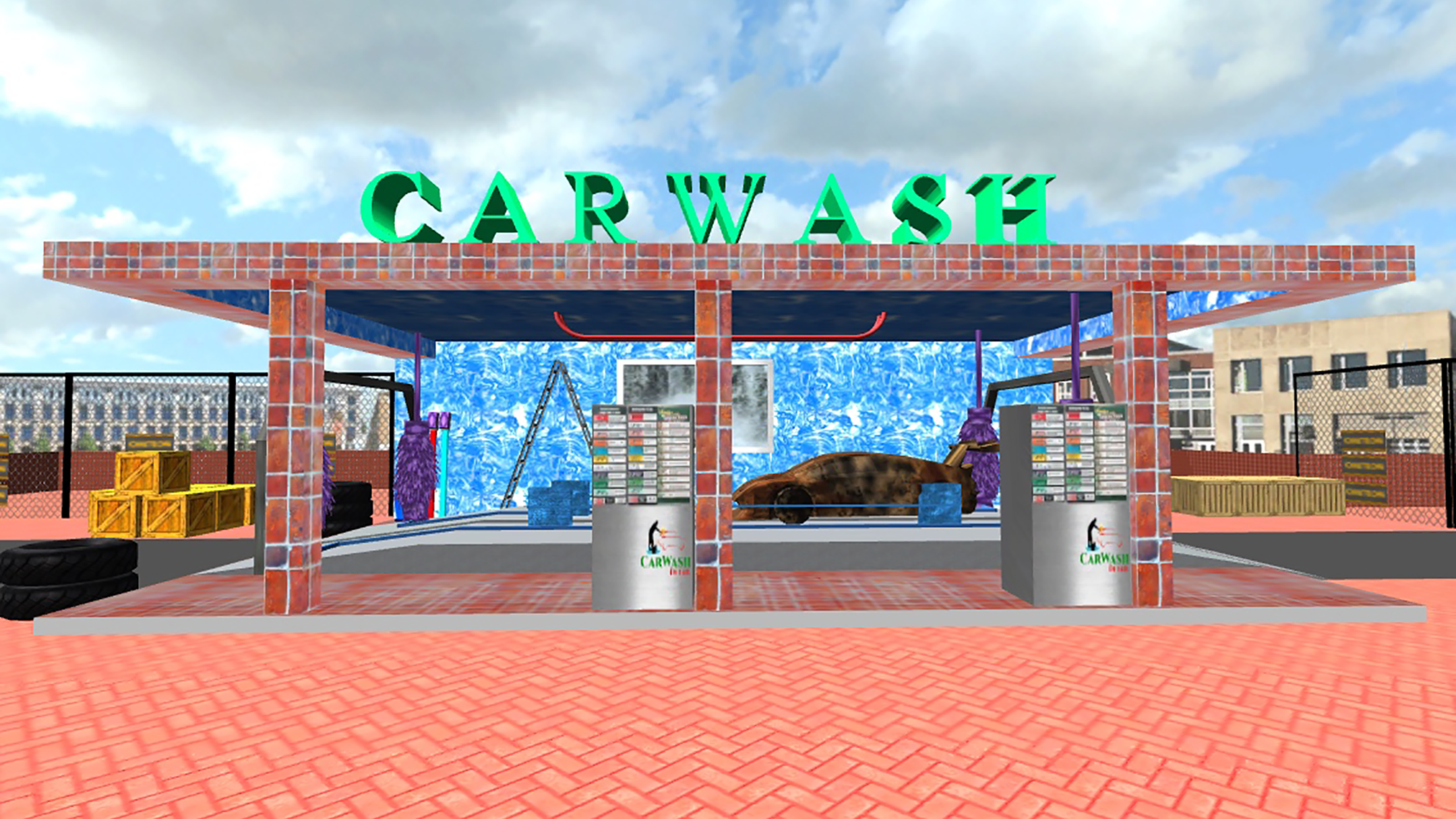preschool Car wash