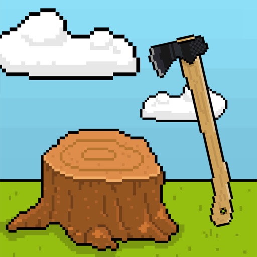 Hard woodcutter cut the lumber iOS App