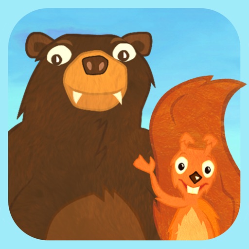 Squirrel & Bär - Einfach Englisch lernen. Ein Abenteuer / Lernspiel mit Eichhörnchen und Bär! iOS App