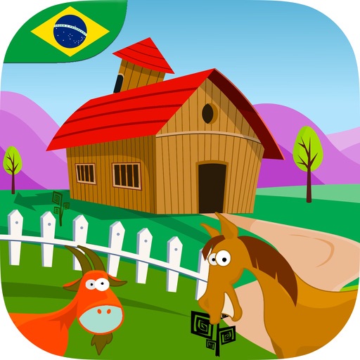 Adventure at the Farm for Children (Portuguese of Brazil) Free iOS App