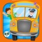 Hebrew Wheels on the Bus Go Round - Nursery Rhymes for kids