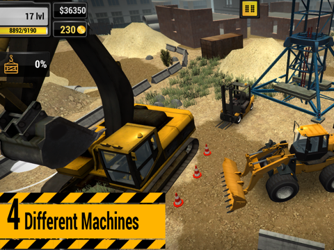 Screenshot #4 pour Construction Machines 2016 Mobile