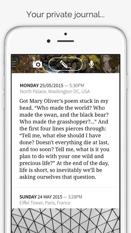 Muse - Your private journal / diary / notes