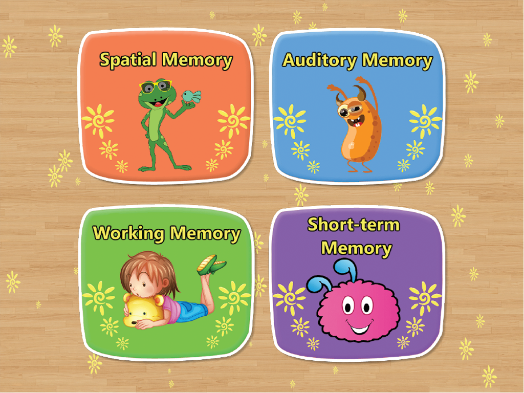 A memory game for kids