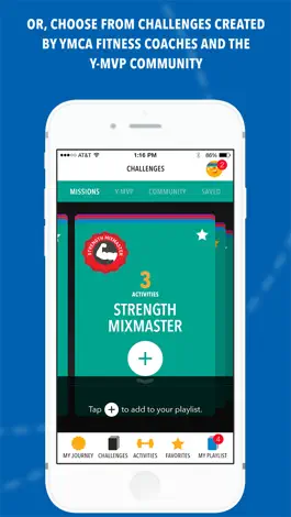 Game screenshot Y-MVP Fitness Challenge: Powered by NYC’s YMCA hack