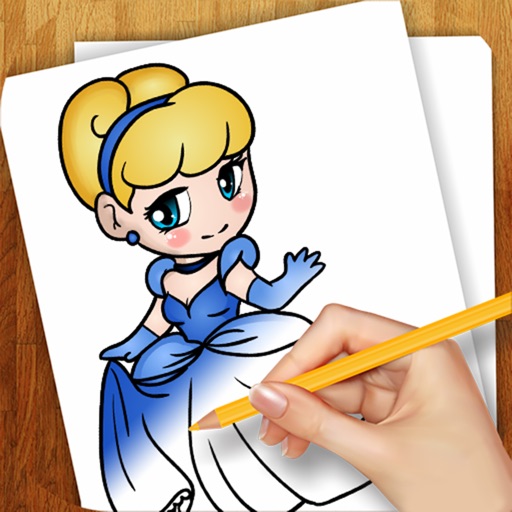 Learn How To Draw Cinderella Version icon