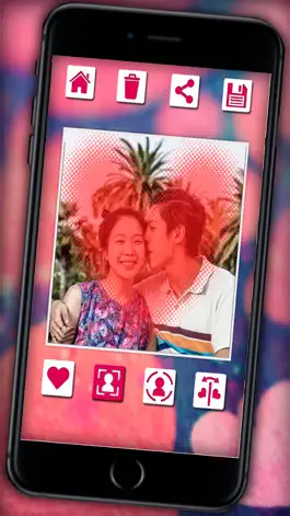 Game screenshot Фото редактор для вашего профиля с кадрами и любовных фильтров mod apk