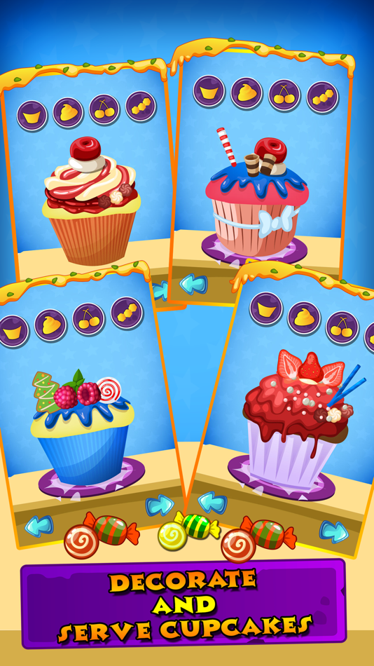Cupcake Maker - Fun Free cooking recipe game for kids,girls,boys,teens & family - 1.0.4 - (iOS)