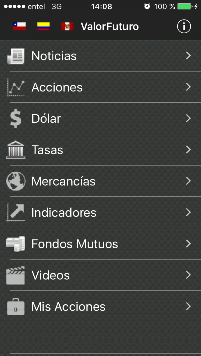 Screenshot #1 pour Valor-Futuro