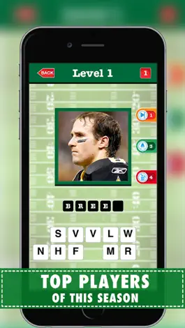 Game screenshot Top American Football Quiz – Free Player Sport Word Puzzle Trivia Game ( NFL edition ) mod apk