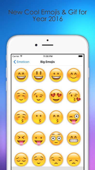 Screenshot #1 pour Emoji & Emoticon Keyboard 2016