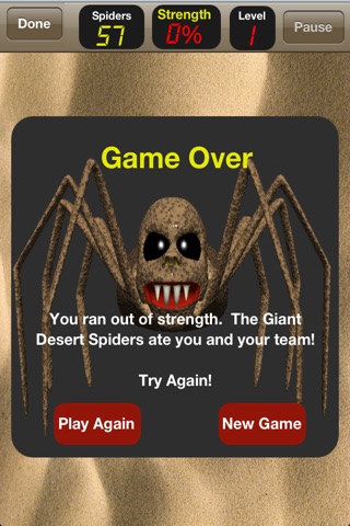 Giant Desert Spiders screenshot 4