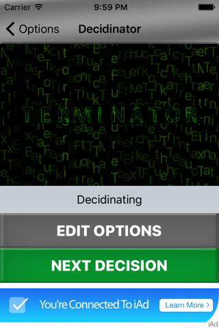 Decidinator screenshot 3