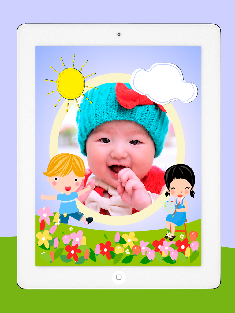 Photo frames for kids with children’s designs