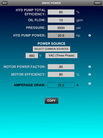 Screenshot #6 pour Hydraulic Power Unit