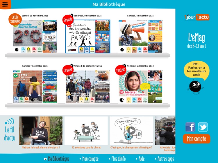 1jour1actu, l’hebdo interactif