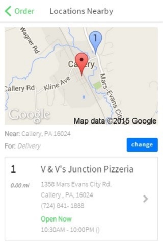 Junction Pizzeria screenshot 2