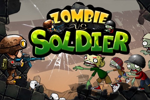 Zombies vs Soldierのおすすめ画像1