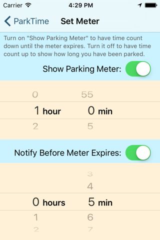 ParkTime - Where You Parked screenshot 2