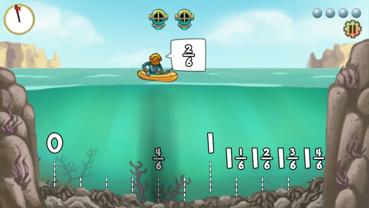 Pearl Diver: Number Line Math Game screenshot-4