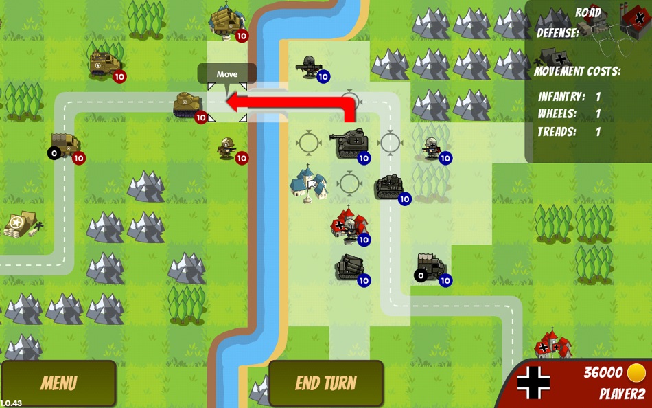 #3. Front Wars : World War II Turn-Based Strategy (macOS) 由: Gregory Challant