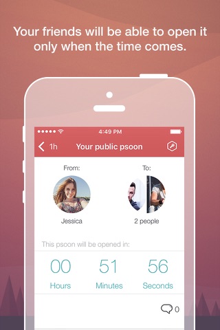 psoon - send messages to the future screenshot 4