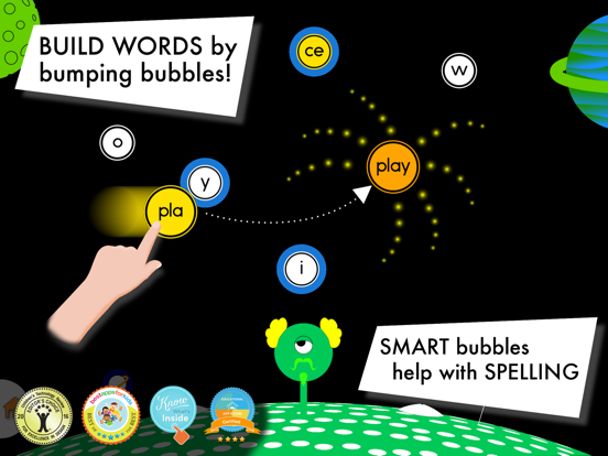 Planet Lettra iPad screenshot 1 - Education app