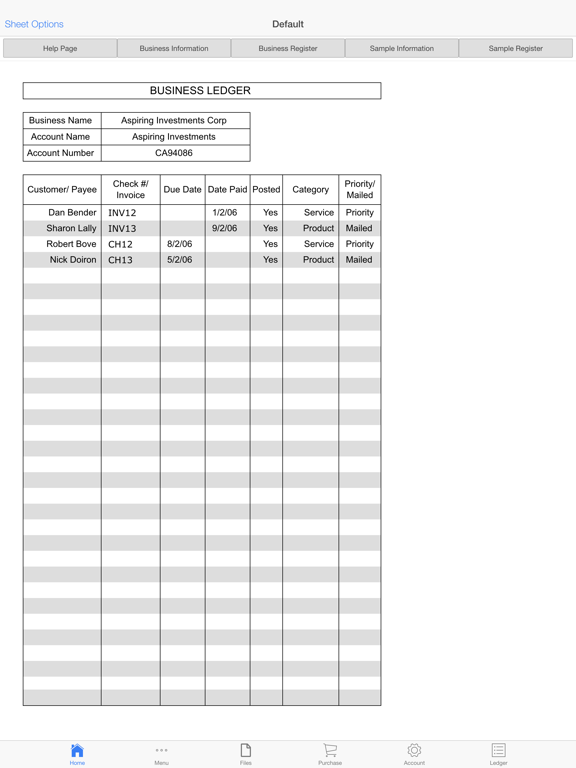 Screenshot #5 pour Business Ledger