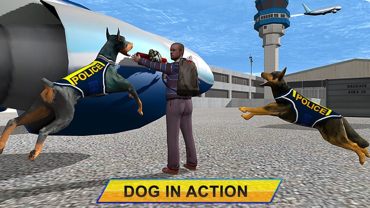 Police Dog Airport Chase Simulator – 3D Criminal Chase Simulation Game