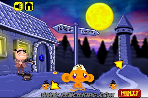 Monkey GO Happy Halloween Games screenshot 2