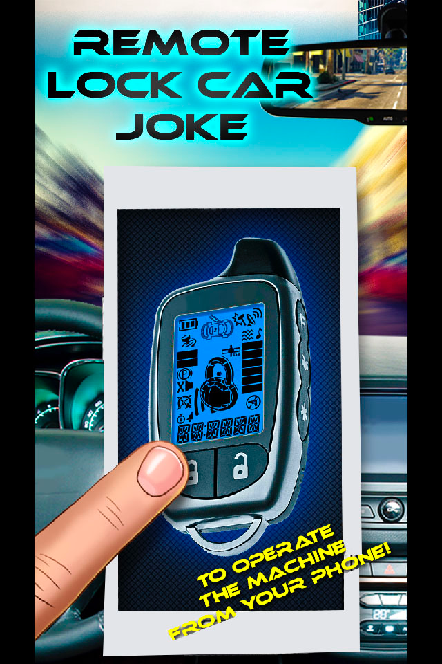 Remote Lock Car Joke
