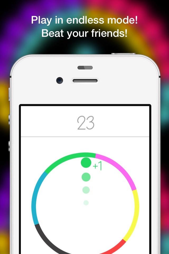 Dot Bounce In Circle- Free Endless Color Game Mode screenshot 4