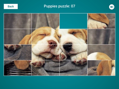 Puppies Sliding Jigsaw screenshot 4