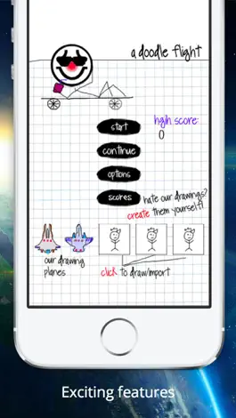 Game screenshot Doodle Galaxy Space Wars. Fight Invasion on Space Star Frontier mod apk