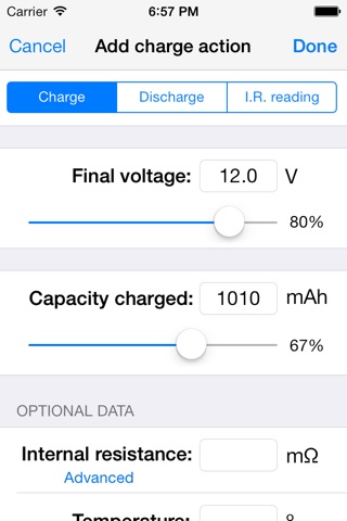 LiPo watch - Lithium Polymer battery logbook screenshot 4