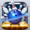Galaxy Bowl is a 3D bowling game of universal proportions