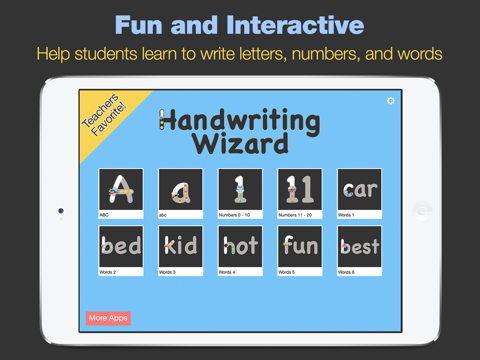 Screenshot #4 pour Handwriting Wizard - Learn to Write Letters, Numbers & Words