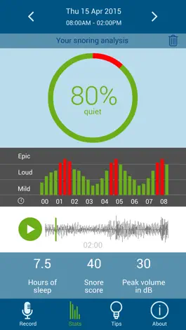 Game screenshot The Snoring Analyzer mod apk