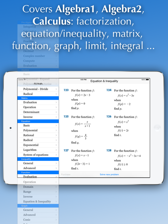 Screenshot #5 pour FX Math Solver