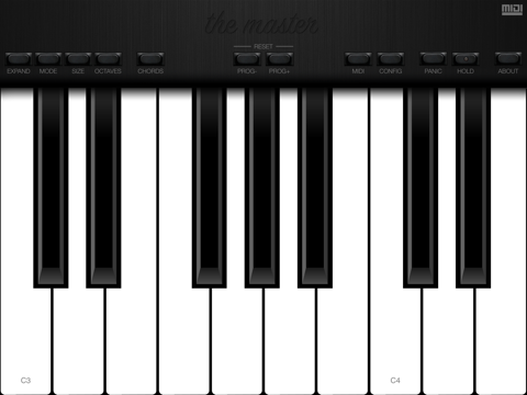The Master MIDI Keyboard screenshot 2