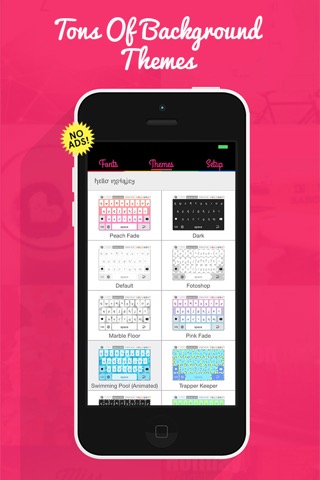 InstaKey - Custom Theme Keyboard and Cool Fonts Keyboardのおすすめ画像3