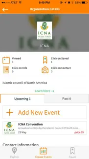 ummah.events iphone screenshot 3