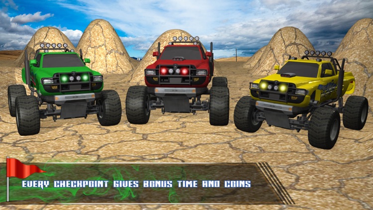 4 x 4 Monster Truck Offroad Drifting screenshot-3